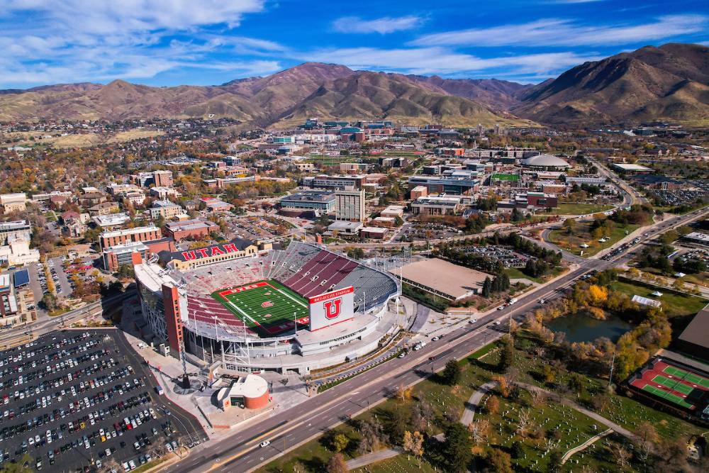 Image of U of U stadium